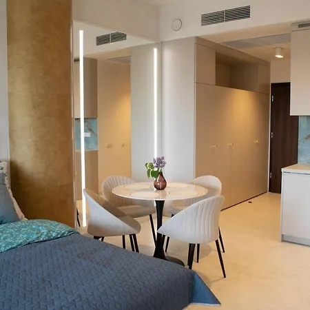 Hanza Tower Blue Bay Studio Щецин Екстер'єр фото
